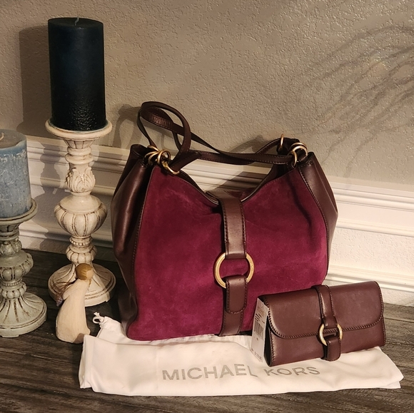 Michael kors hobo bag w/wallet - Picture 1 of 10
